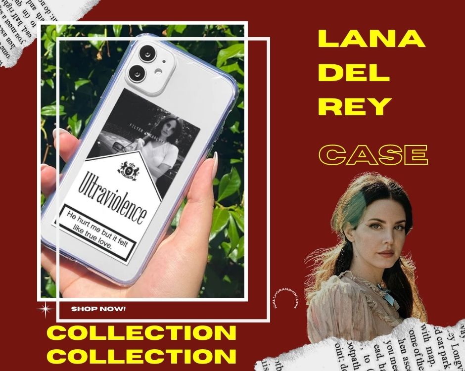 No edit Lana Del Rey case - Lana Del Rey Merch
